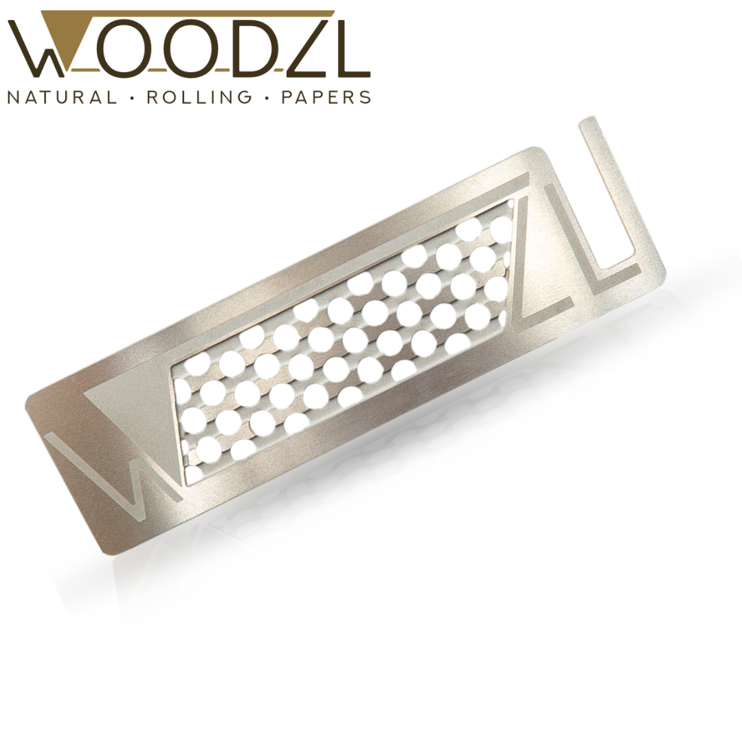 Grinderkarte, WOODZL, mit Stopfer